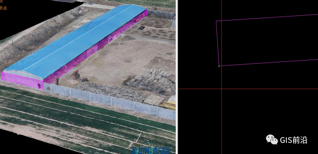 CASS3D三维采集绘制房屋及地形_java_46